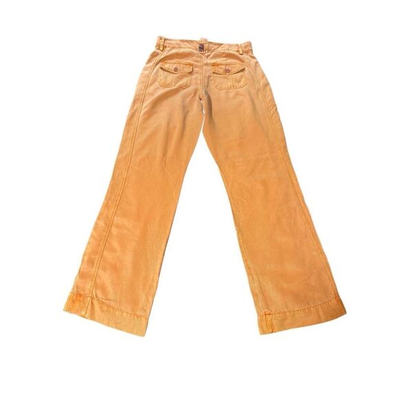 Pulp women's mid-rise butter scotch side panel Tencel bootcut pants 8/M - Picture 3 of 7